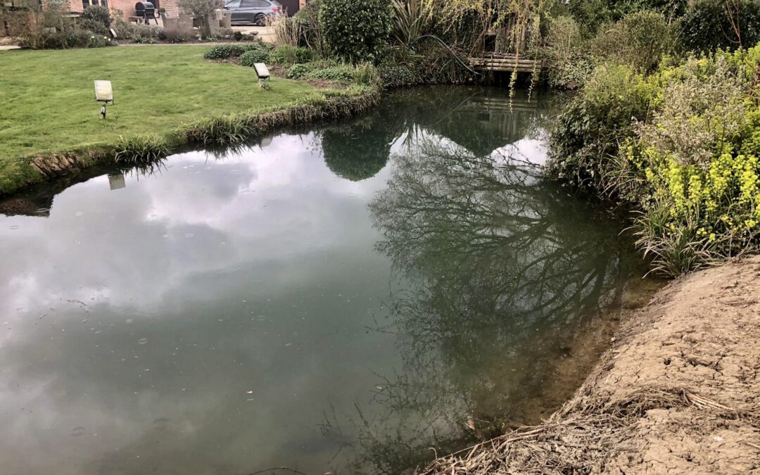 Pond de-silting – Bures