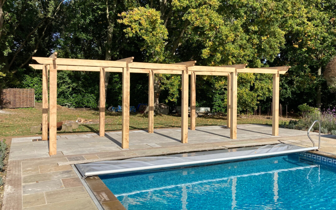 Oak pergola – Colne Engaine